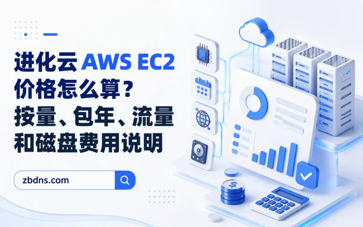 展示云服务器按量付费与长期使用方案对比的云账单规划场景