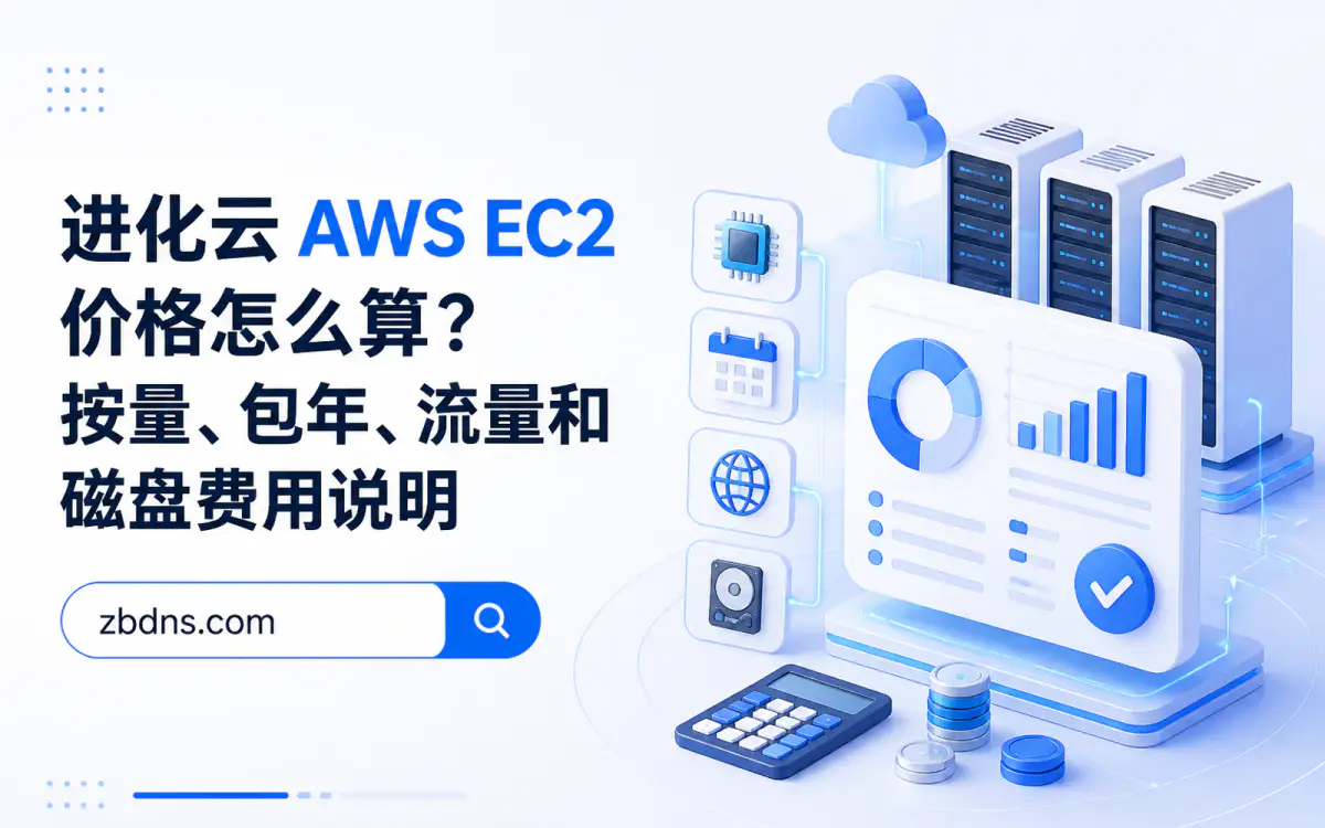 展示云服务器 CPU、内存、硬盘和网络带宽配置关系的技术场景图